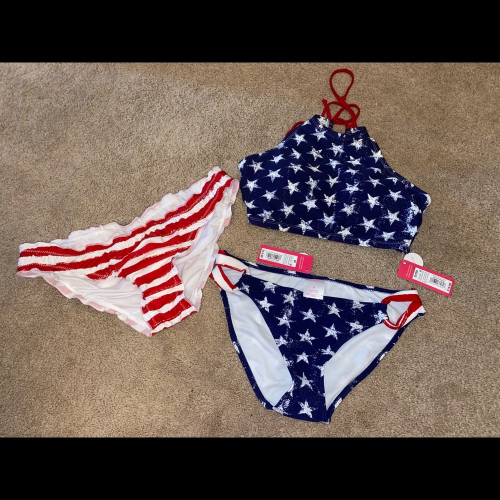 Red, White, and Blue Bikini